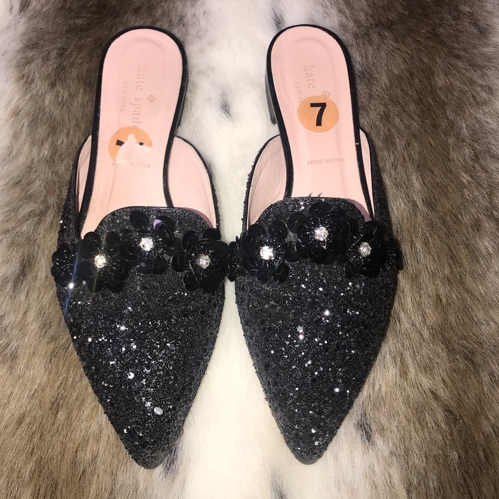 ❤️just in ❤️ Kate spade glitter mule